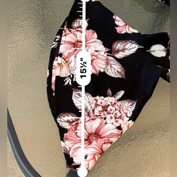 Women’s Xhilaration Black Floral Dress W/Pockets and Bell Sleeves. Size M - Picture 8 of 8